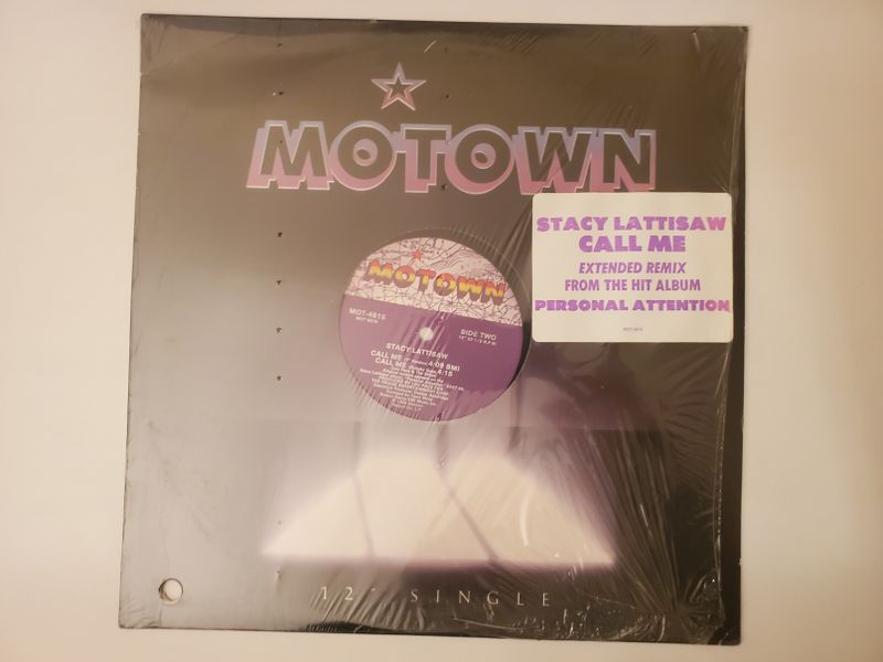 Stacy Lattisaw Call Me (Extended Remix) vinyl record
